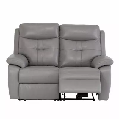 Verona Electric 2 Seater Sofa - Grey